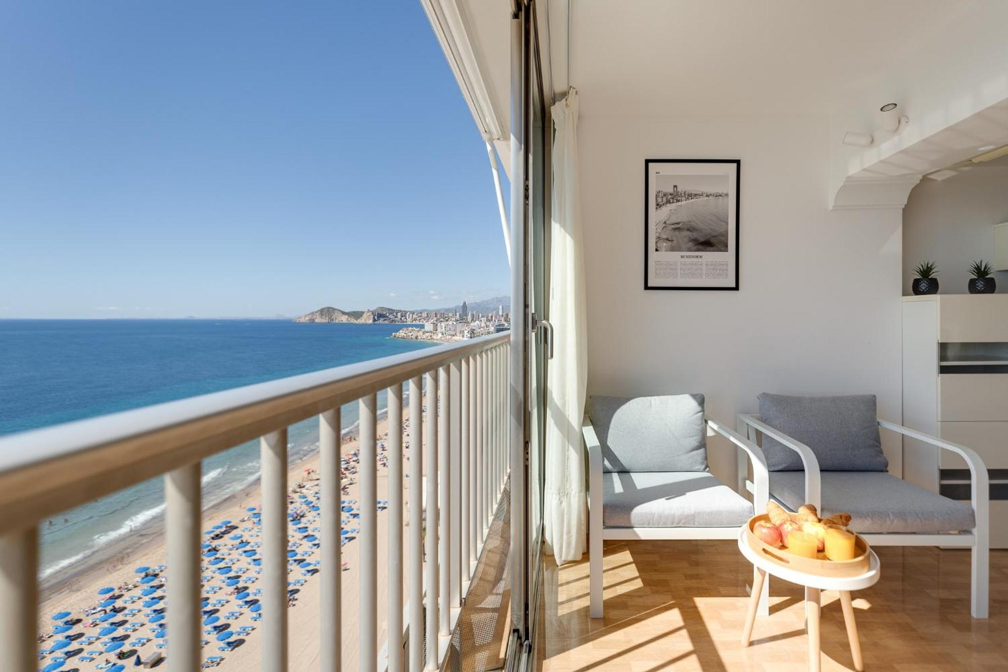 Frontline Panorama Penthouse Tormaraya Levante Benidorm Eksteriør billede