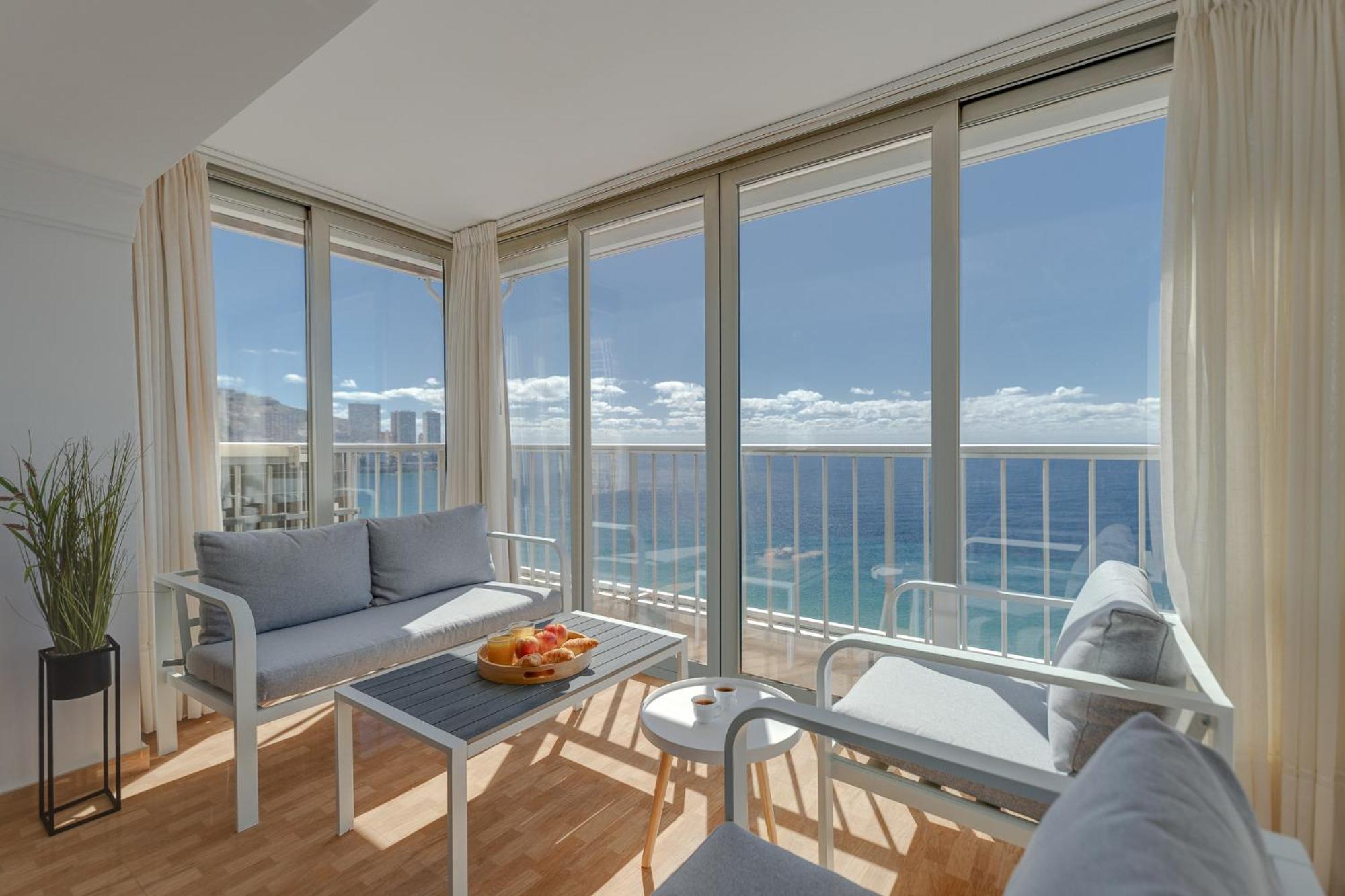 Frontline Panorama Penthouse Tormaraya Levante Benidorm Eksteriør billede
